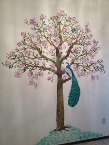 Tulip Tree With Peacock